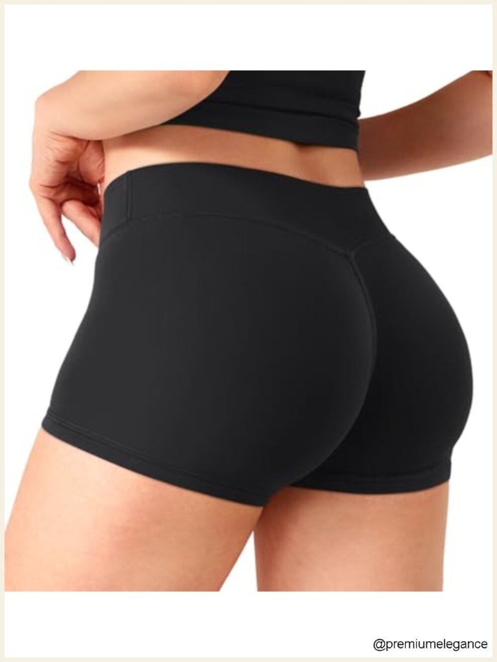 Women's Low Rise Biker Shorts 2.5" Inseam Volleyball Athletic Shorts
